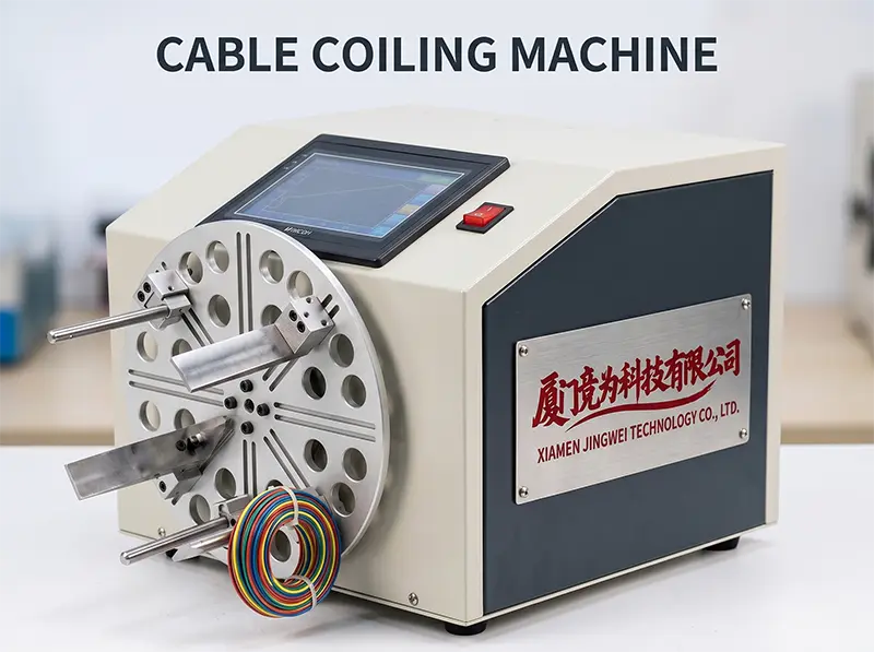 Mesin Gulung Kabel Otomatis WPM-2009L | Solusi Wire Processing Industri