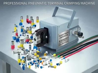 Mesin Krimping Terminal Pneumatik 0.25-120mm² WPM-120Y - Perkakas Krimping Portabel