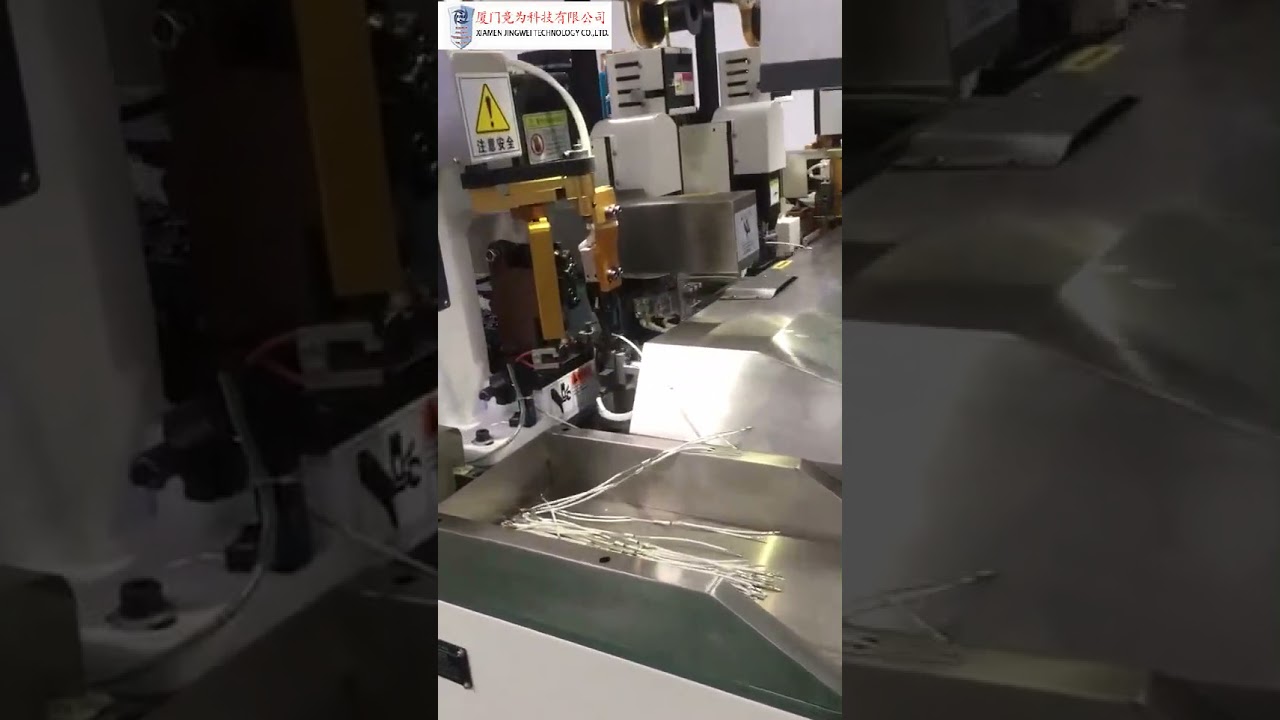 Mesin Crimping dan Penyambungan Kabel Dua Kepala Otomatis - Tingkatkan Efisiensi Produksi Kabel Anda