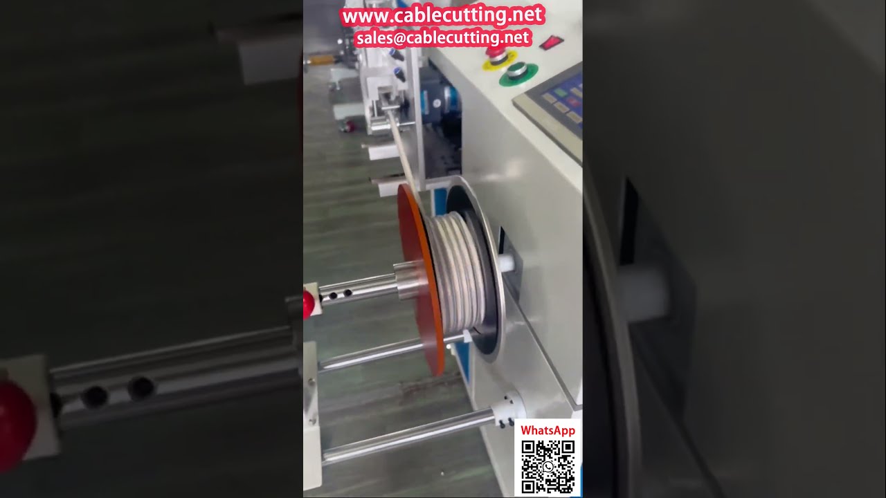 Mesin Gulung Otomatis LED Strip & Produk Linear dengan Penghitung Meter Akurat