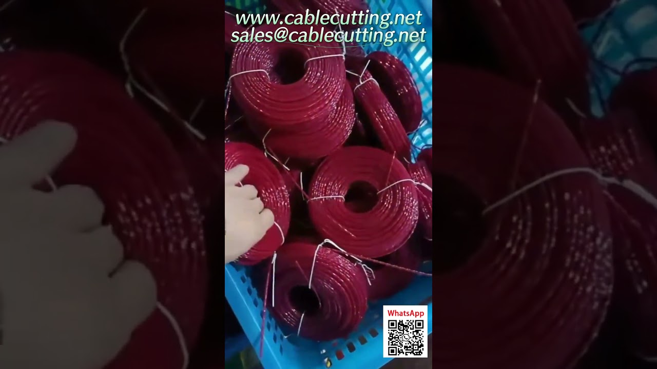 Mesin Penggulung dan Pengemas Tali Trimmer Otomatis - Efisien & Profesional
