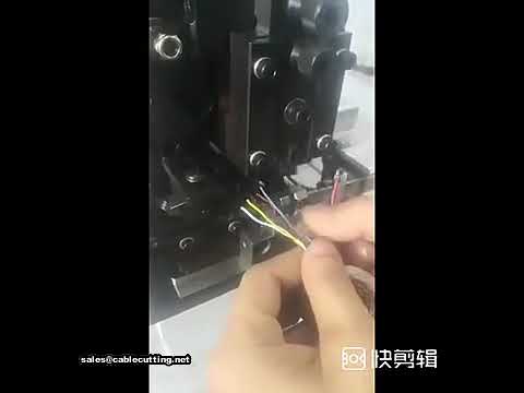 Mesin Stripping Kawat Otomatis & Crimping Terminal Terbaik untuk Industri