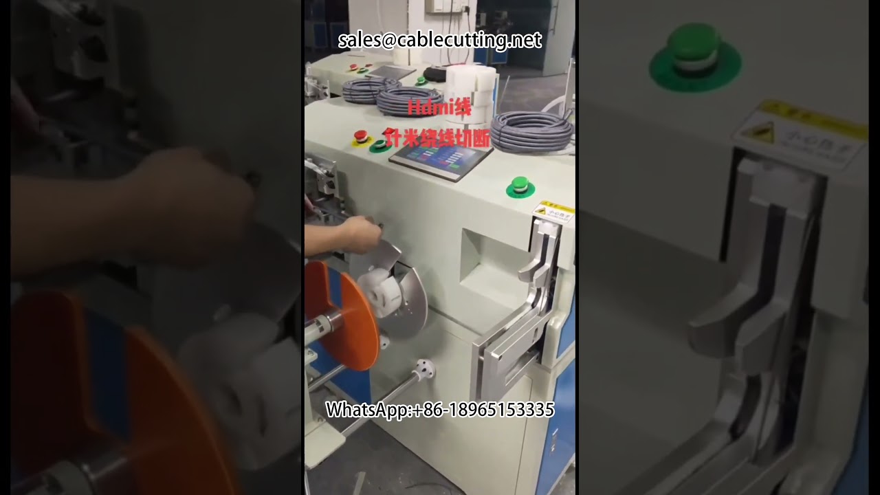 Mesin Gulung & Ikat Kabel Otomatis - Solusi Pengemasan Kawat Industri