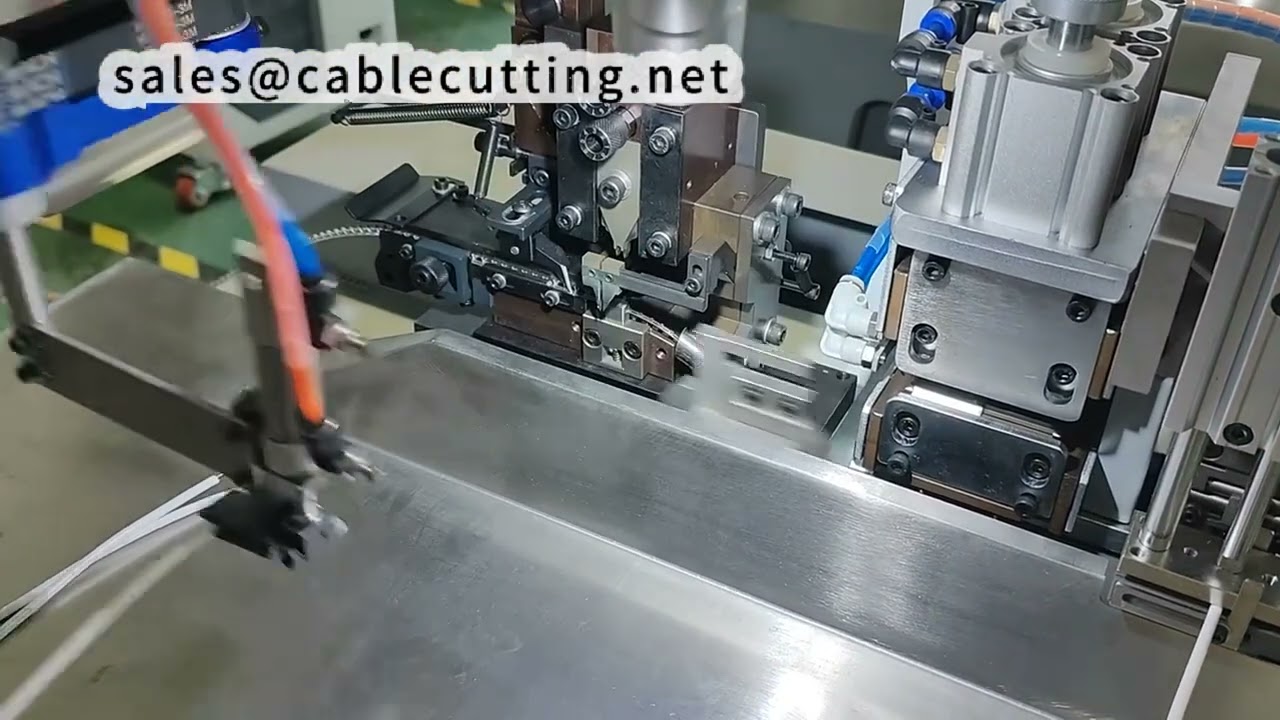 Mesin Stripping dan Crimping Kabel Multi-Core: Untuk Jaket Bulat dan Kabel Pita