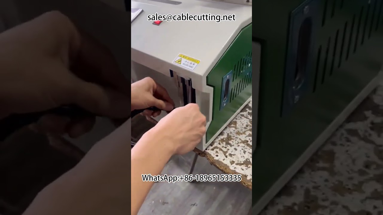 Mesin Gulung dan Ikat Kabel Otomatis | Mesin Stripping Kabel | Peralatan Pabrik