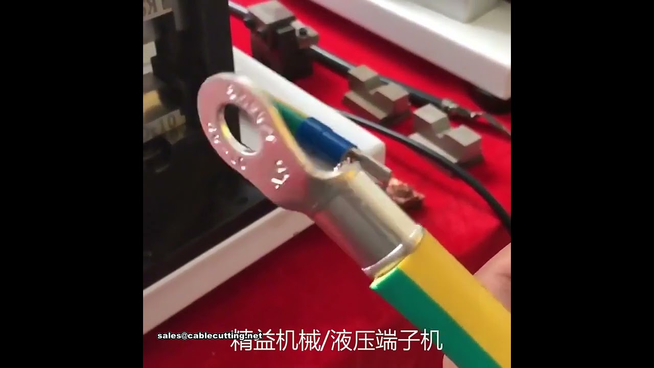 Mesin Crimping Kabel Hidrolik 8 Ton Dijual - Efisiensi Tinggi untuk Industri