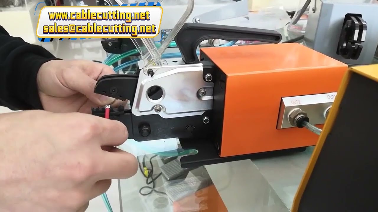Mesin Crimping Terminal Pneumatik Semi-Otomatis – Gratis Ongkir, Crimper Kabel Bertenaga Udara untuk Ferrule