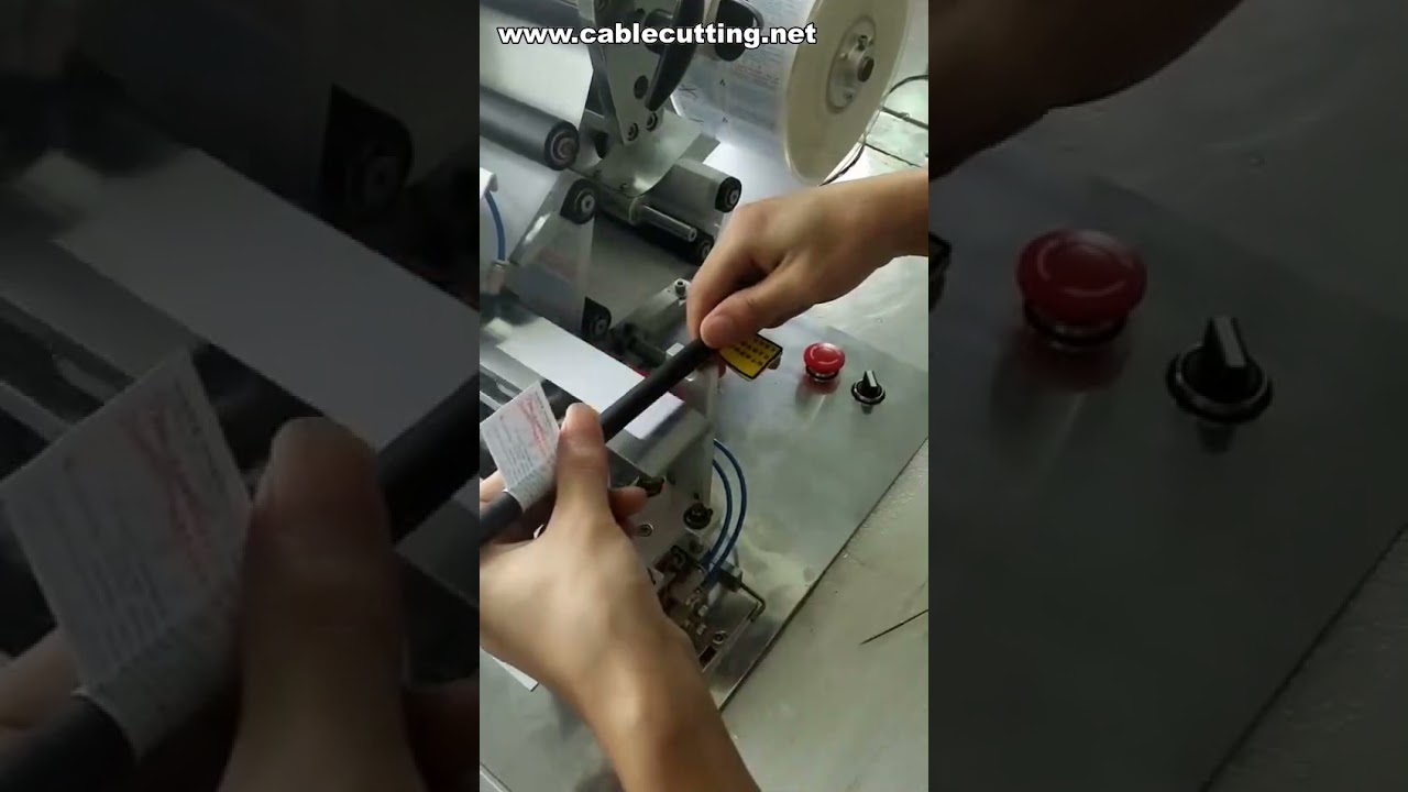 Mesin Pelabelan Kabel Lipat Semi Otomatis | Alat Label Kabel untuk Industri