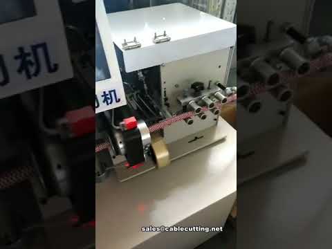 Mesin Taping Wire Harness Otomatis dengan Fungsi Pemotong Terintegrasi