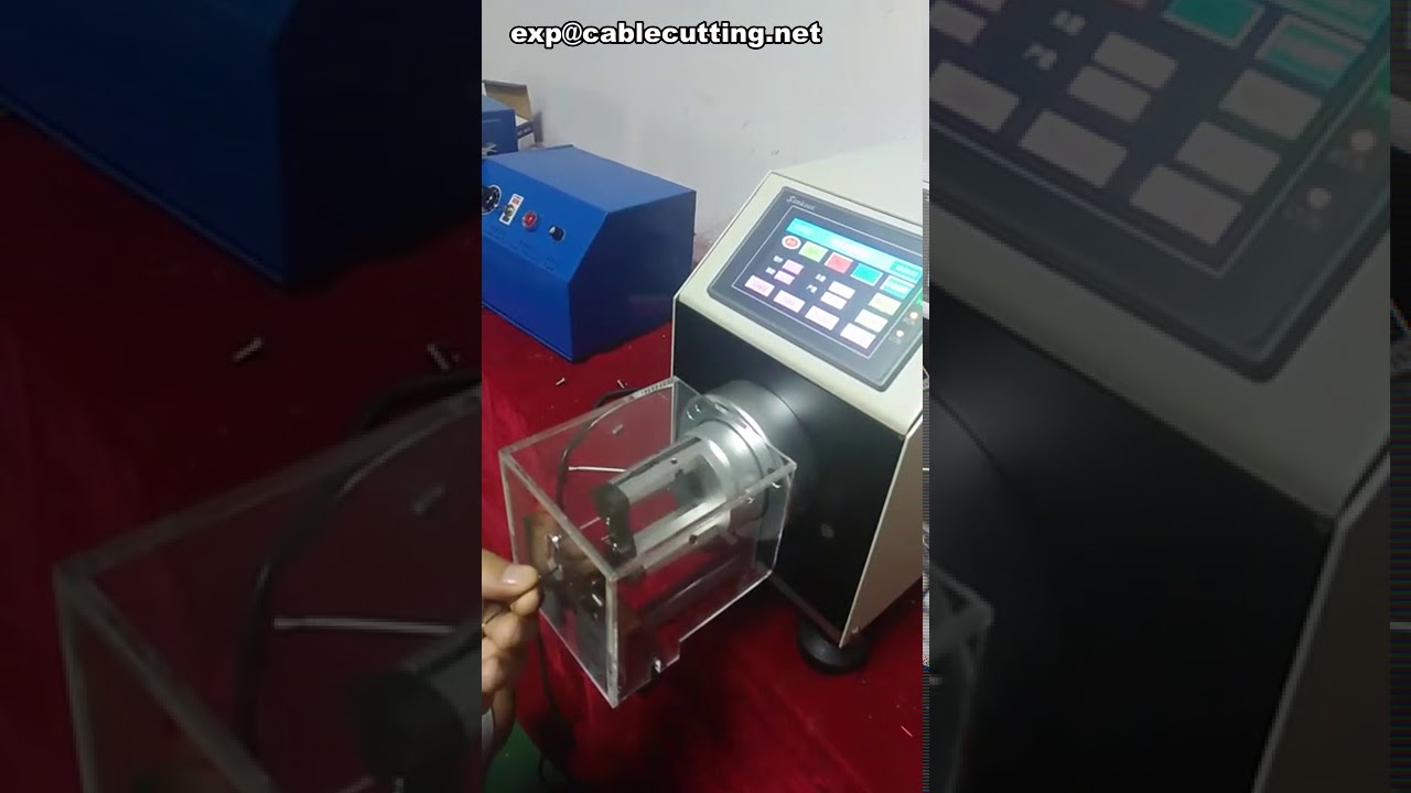 Mesin Pengupas Kabel Koaksial Presisi Tinggi untuk Industri