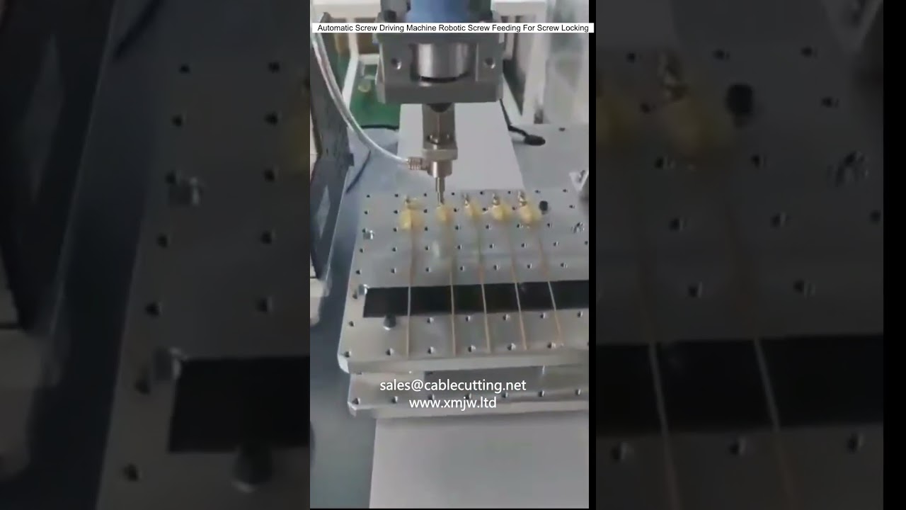 Mesin Sekrup Otomatis & Robot Pengumpan Sekrup untuk Penguncian Presisi