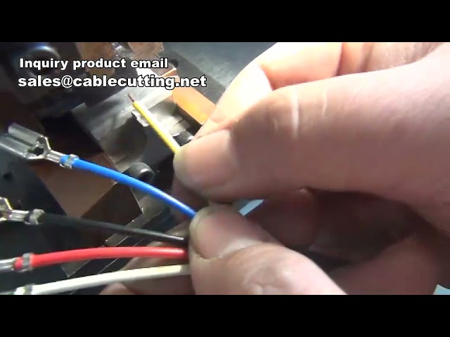 Mesin Crimping Terminal Profesional | Mesin Pemotong & Crimping Kabel Otomatis