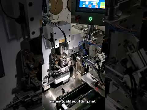 Mesin Otomatis Pemotong, Pengupas, dan Crimping Kabel Datar WPM-FCCM-51