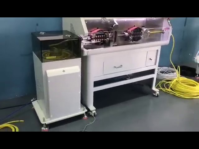 Mesin Pemotong dan Pengupas Kabel Multi Inti Otomatis Penuh dengan Penggulung Kawat WPM 680 3