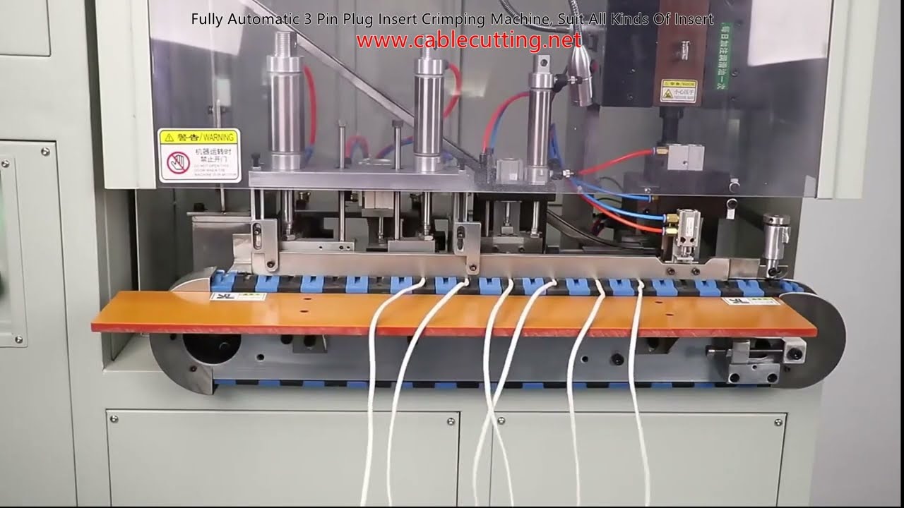 Mesin Crimping Steker 3 Pin Otomatis Penuh, Cocok untuk Semua Jenis Steker