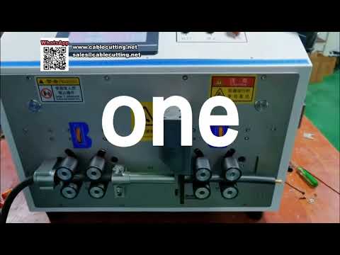 Mesin Pemotong dan Pengupas Kawat Otomatis 35sqmm dengan Sistem Servo Press