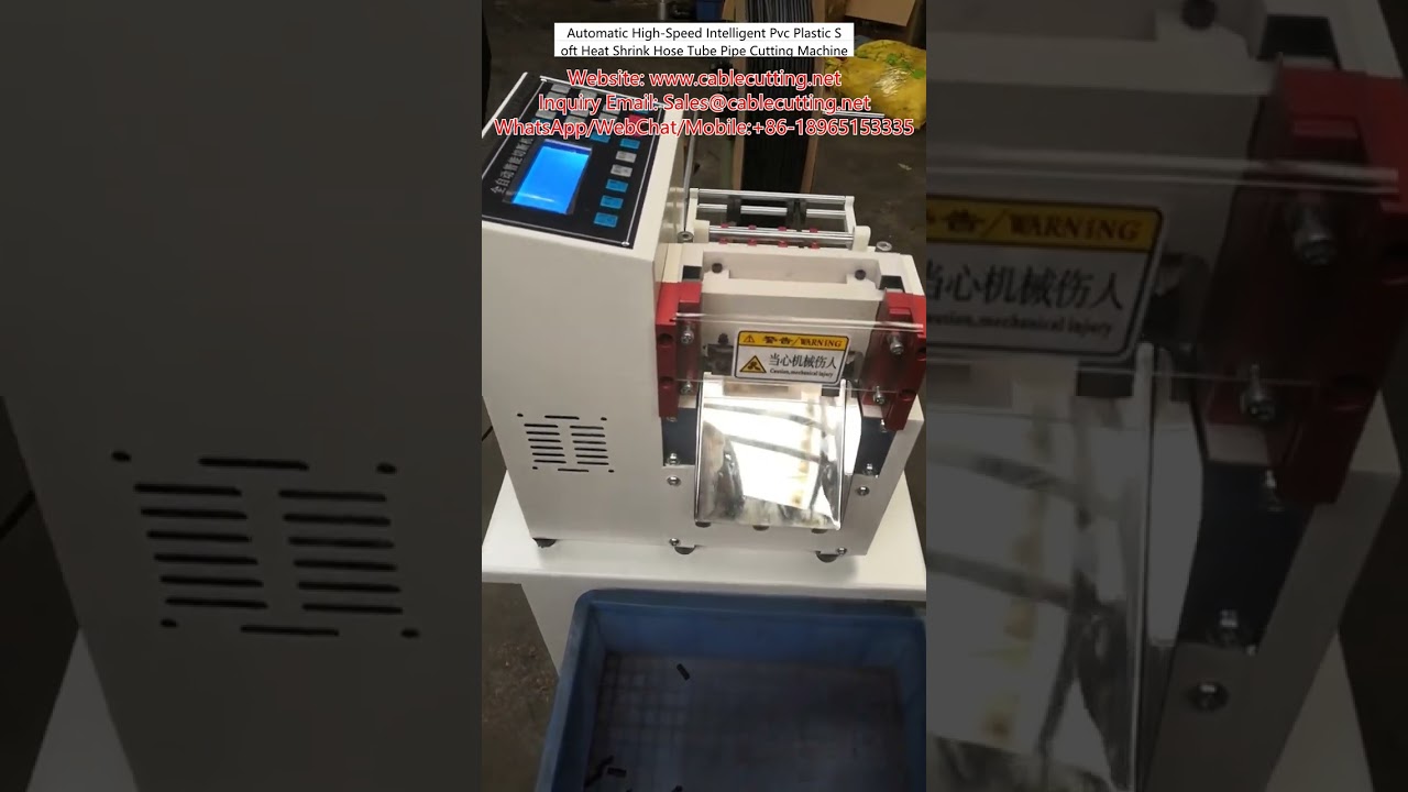 Mesin Pemotong Pipa PVC & Selang Heat Shrink Otomatis Kecepatan Tinggi - Cerdas untuk Otomatisasi Pabrik