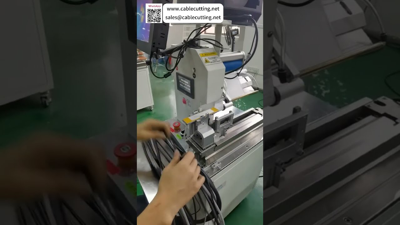 Mesin Pelabelan Lipat Otomatis dengan Fungsi Cetak Terintegrasi untuk Proses Kabel Harness Cepat