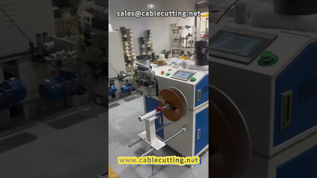 Mesin Gulung & Potong Kabel 84 Meter – Otomatis untuk Volume Besar & Kecil