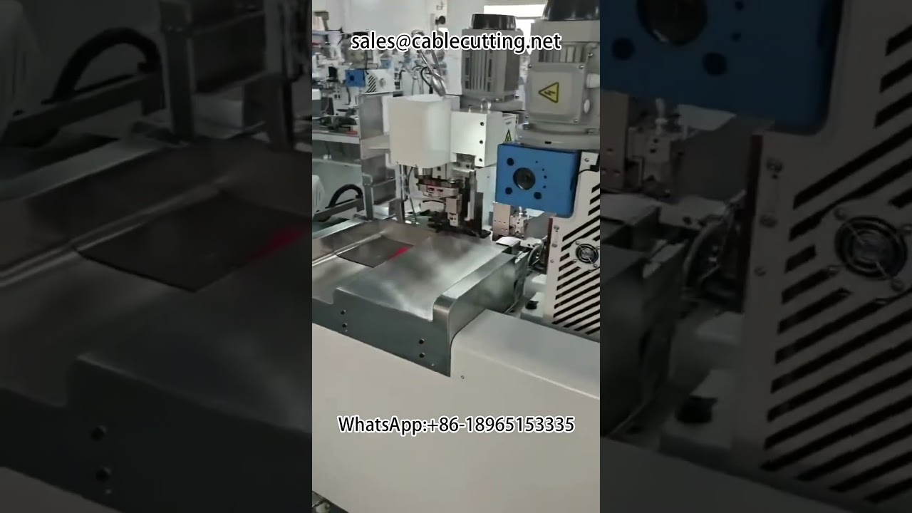 Mesin Crimping Kepala Ganda Otomatis untuk Wire Harness | Peralatan Terminals