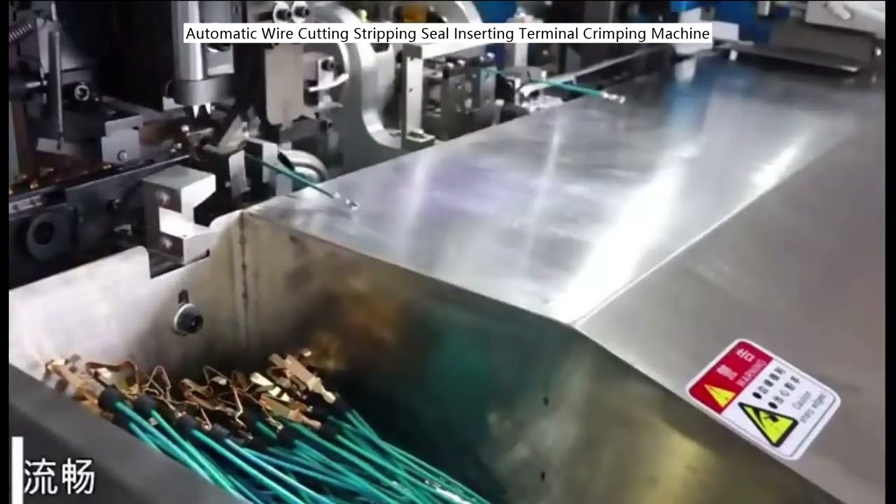 Mesin Otomatis Pemotong & Crimping Kabel: Potong, Kupas, Segel, Terminal