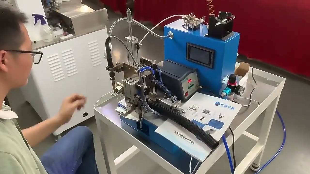 Semi automatic Soldering Machine Stripping And Welding All in one Machine
