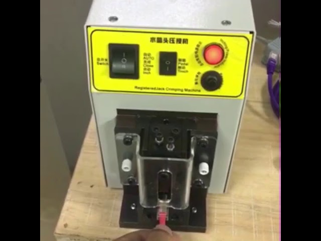 Mesin Crimping Kepala RJ45: Alat Cepat dan Andal untuk Perakitan Kabel Jaringan