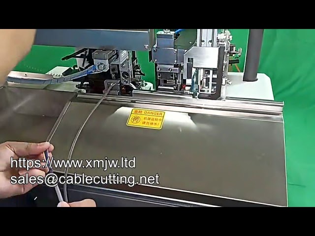 Mesin Crimping dan Pengupas Kabel Otomatis Penuh - Efisiensi Produksi Tinggi