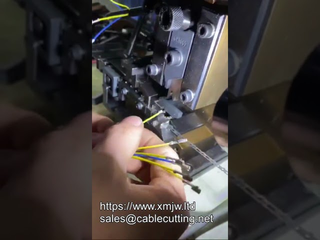 Mesin Crimping Thimble Kawat WPM-30T: Otomatisasi Crimping Terminal Terbaik untuk Produksi Kabel