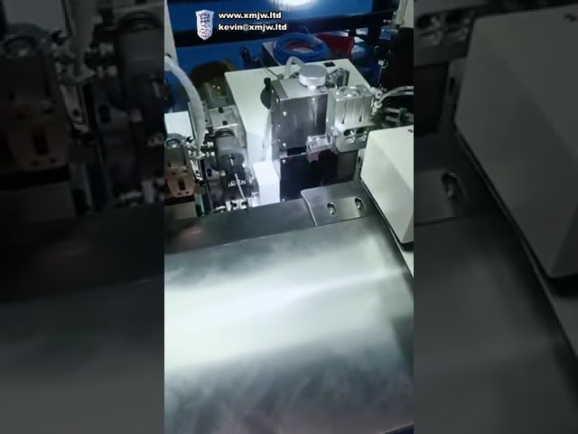 Mesin Crimping Kabel Otomatis: Kupas dan Crimp Lug Tembaga Berinsulasi untuk Terminal Lepas
