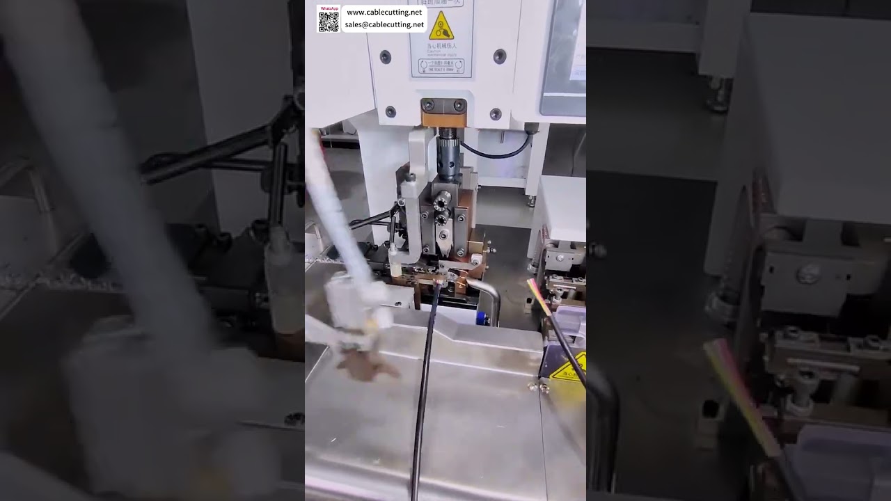 Mesin Pemroses Kabel Berselubung Multi Inti untuk EV - Peralatan Wiring Harness Otomatis