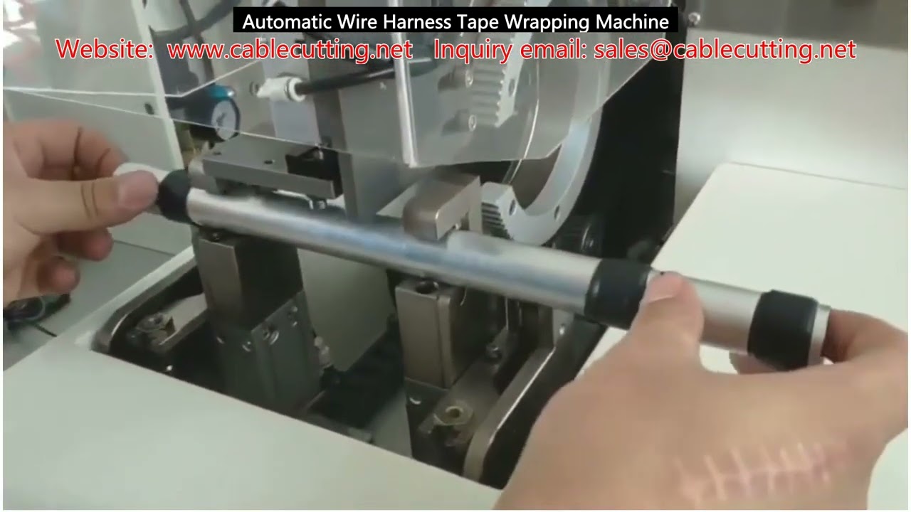 Mesin Pembungkus Kabel Otomatis untuk Wire Harness
