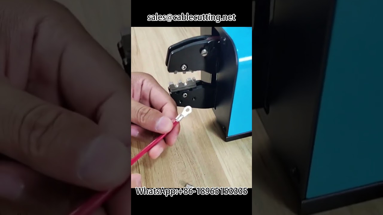 Mesin Crimping Terminal Listrik untuk Diameter Kawat Non-Standar