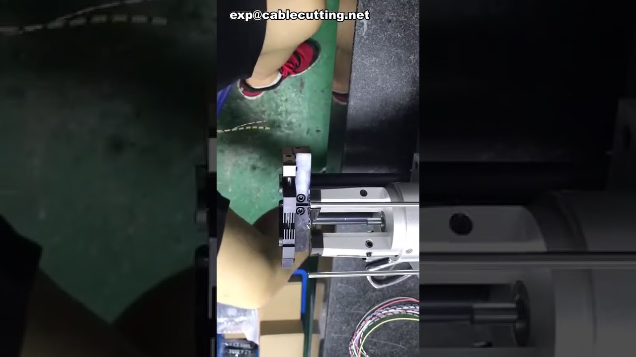 Mesin Pengupas Kabel Coaxial Otomatis | Alat Kupas Presisi Tinggi untuk Industri