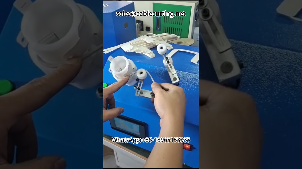 Mesin Gulung Kawat & Kabel Data Otomatis | Solusi Packing Kartu Kertas untuk Pabrik