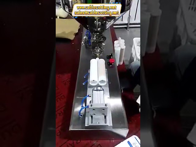 Mesin Pengisi Sealant Silikon Pneumatik Otomatis untuk Cartridge Kemasan Pasta