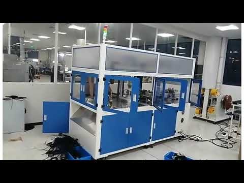 Mesin Pemotong, Penggulung, dan Pengikat Kabel Listrik Otomatis – Alat Coiling & Binding Kawat