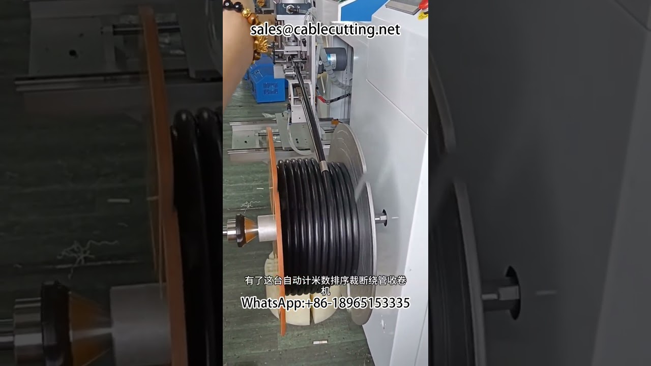 Mesin Penghitung Meter, Pemotong, Penggulung Tabung Otomatis | #mesinpenggulungtabung