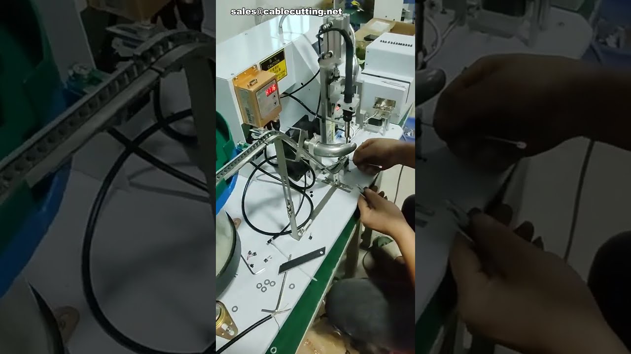 Mesin Soldering Semi Otomatis Pengumpan Vibratory untuk Berbagai Produk | #pabrik #mesin