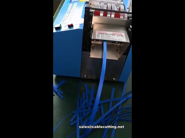 Mesin Pemotong Kawat Baja Berlapis PE Otomatis & Pemotong Baja Strip