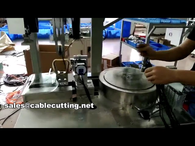 Mesin Penggulung dan Pengikat Kabel Otomatis untuk Kabel Daya, Kabel DC - WPM-81M