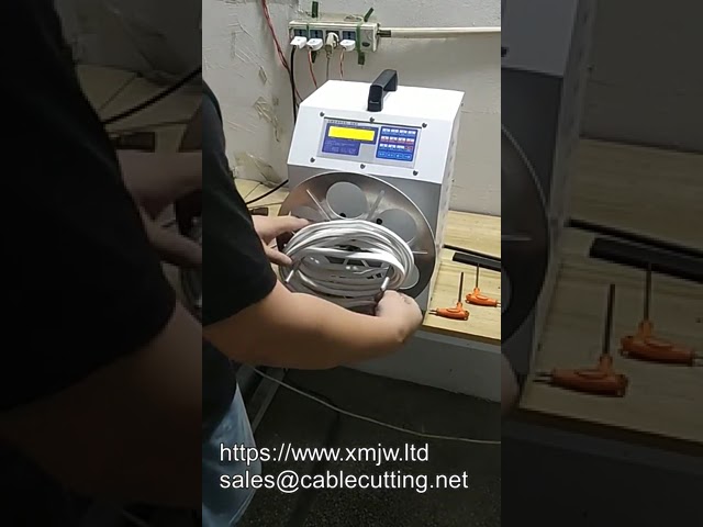 Mesin Gulung Kabel Data USB & Kawat Semi-Otomatis WPM 400W – Bentuk O atau Angka 8