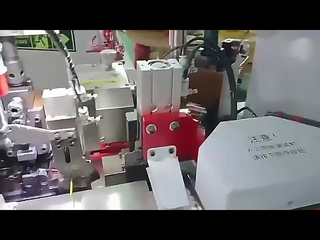 Mesin Crimping Terminal Kepala Ganda Otomatis Penuh untuk Kawat Elektronik
