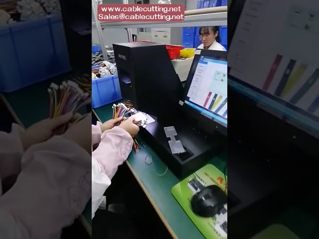 Detektor Urutan Warna Kabel Wiring Harness | Alat Inspeksi Kabel Otomatis untuk Identifikasi Warna Akurat