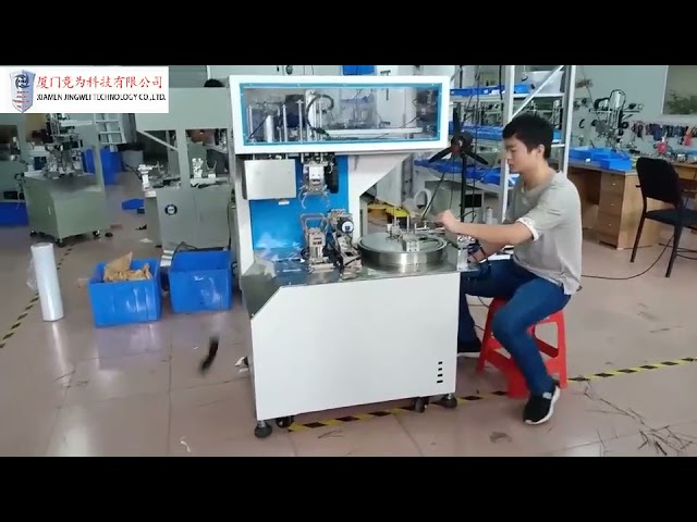 Mesin Pengikat Gulungan Kabel & Motor Listrik – Otomatis untuk Pengemasan Kawat