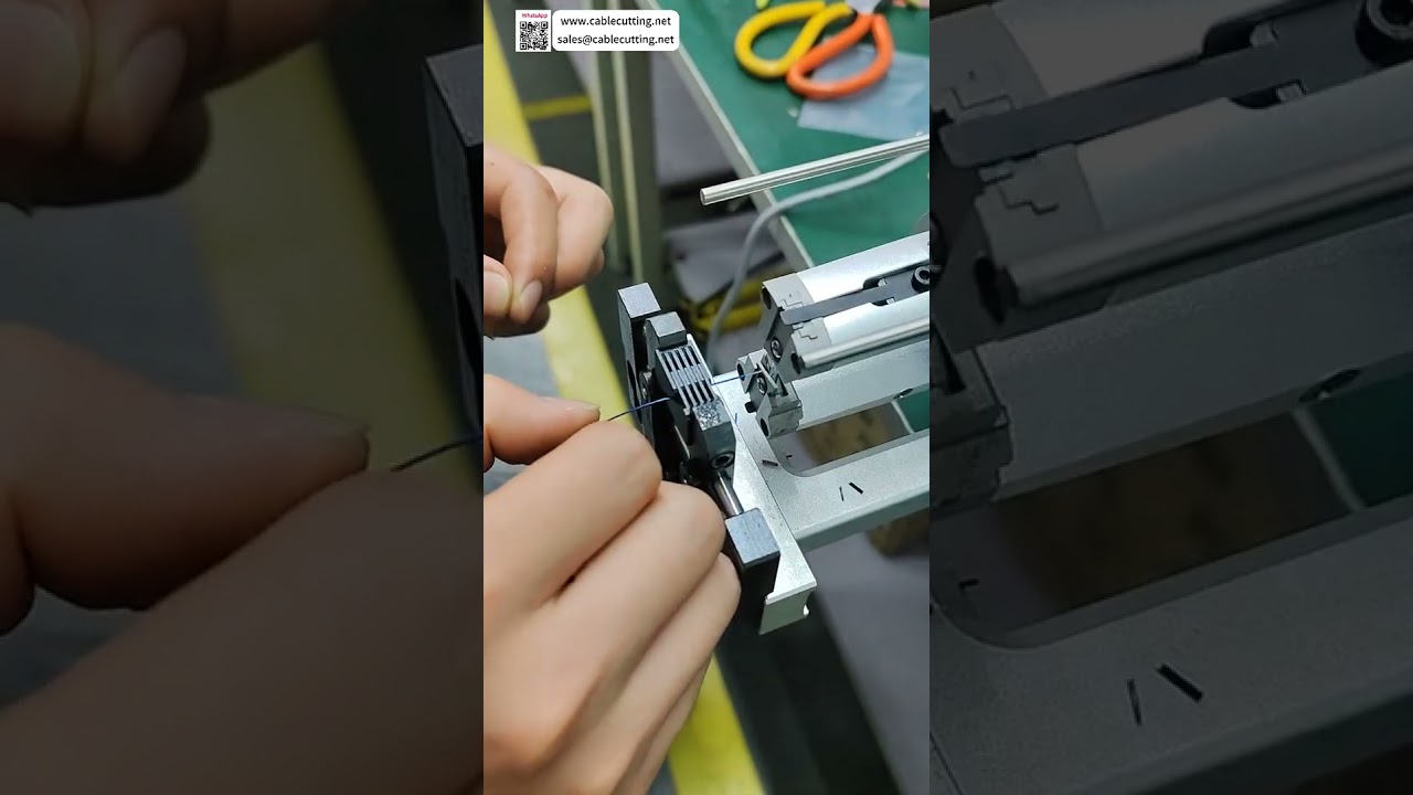 Mesin Kupas Kabel Koaksial: Kupas 3 Lapis Sempurna untuk Kawat Ultra Tipis 34 Gauge