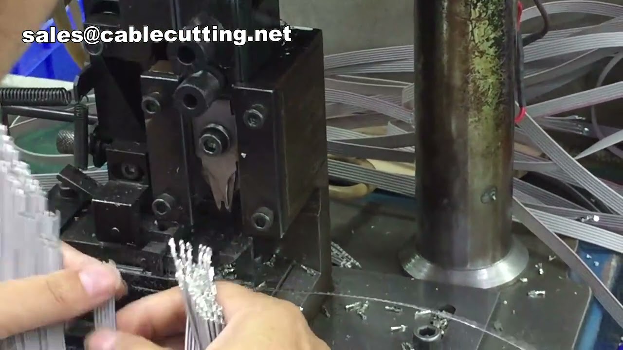 Mesin Crimping Listrik Otomatis | Mesin Crimping Terminal Presisi Tinggi