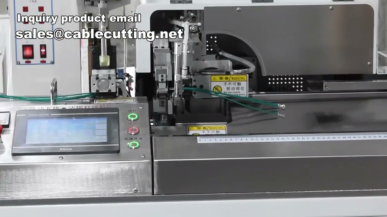 Mesin Tinning, Soldering, dan Crimping Kawat Multifungsi untuk Industri