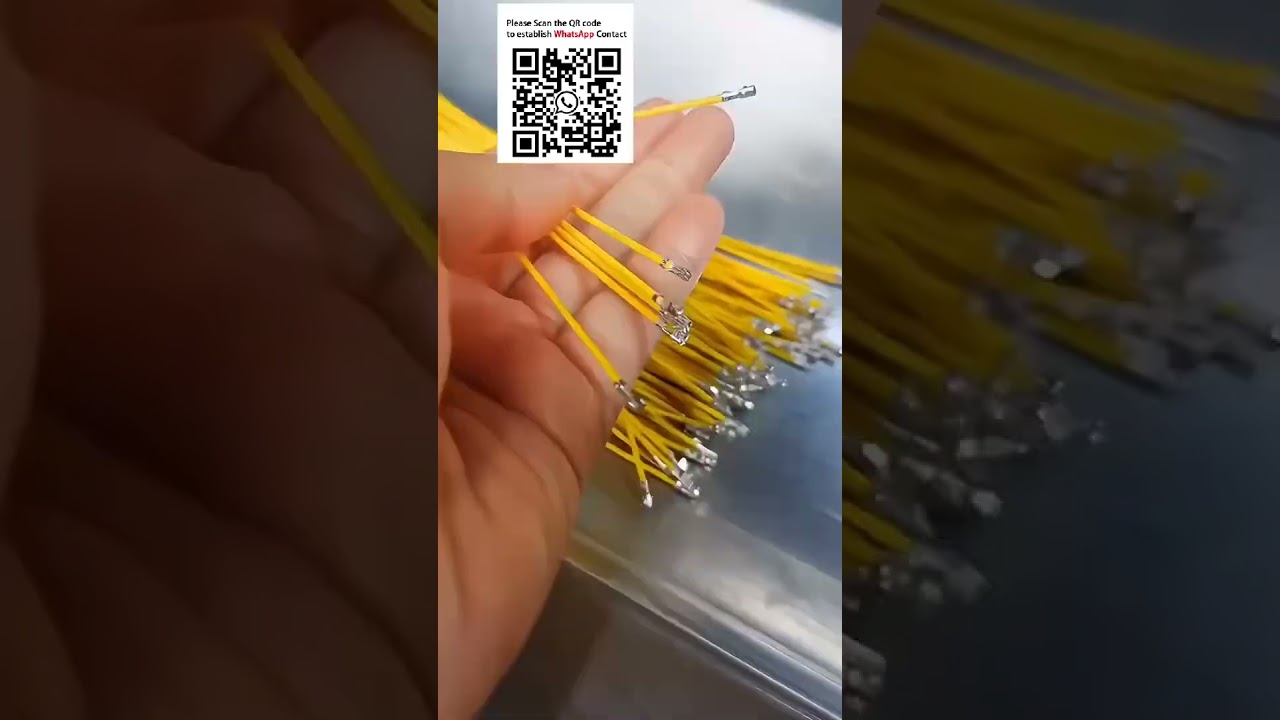 Mesin Pemrosesan Kabel Otomatis Penuh: Potong, Kupas & Crimp #OtomatisasiProduksi