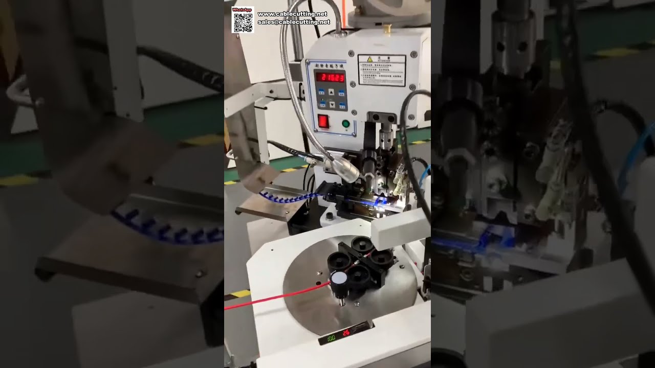 Mesin Crimping Terminal Isolasi Otomatis Satu Kepala - Solusi Pemrosesan Wire Harness Efisien